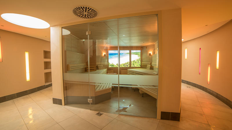 Highlight der Saunalandschaft: die neue Bio-Sauna