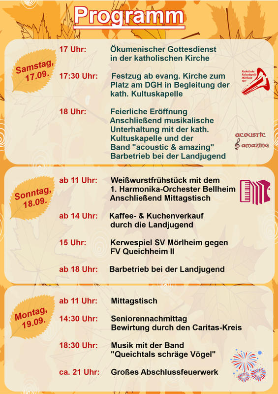 Kirchweih in M&ouml;rlheim