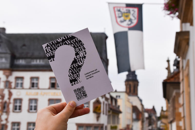 Der Freundeskreis Bl&uuml;hendes Landau sucht die drei wichtigsten Werte der Landauerinnen und Landauer. 