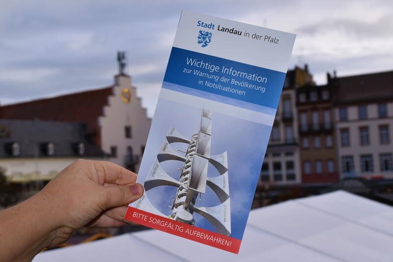 Dieser Flyer wird in den kommenden Tagen an alle Landauer Haushalte verteilt.