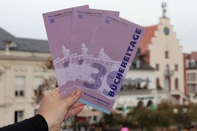 Bild vergr&ouml;&szlig;ern: Am Donnerstag, 26. Oktober, findet die n&auml;chste Veranstaltung im Rahmen der 39. Landauer B&uuml;chereitage statt.