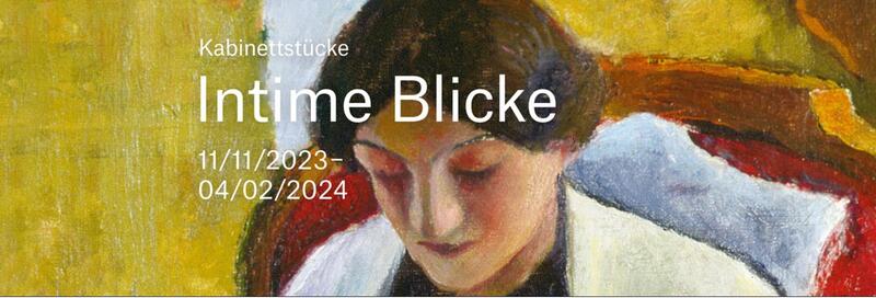 Das Foto zeigt das Werk von August Macke &raquo;Lesende Frau im roten Sessel&laquo;, 1910, &Ouml;l auf Leinwand, 44 x 36 cm. 