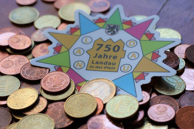 Jetzt spenden und mit 750 Cent den Stadtgeburtstag der Stadt Landau unterst&uuml;tzen.