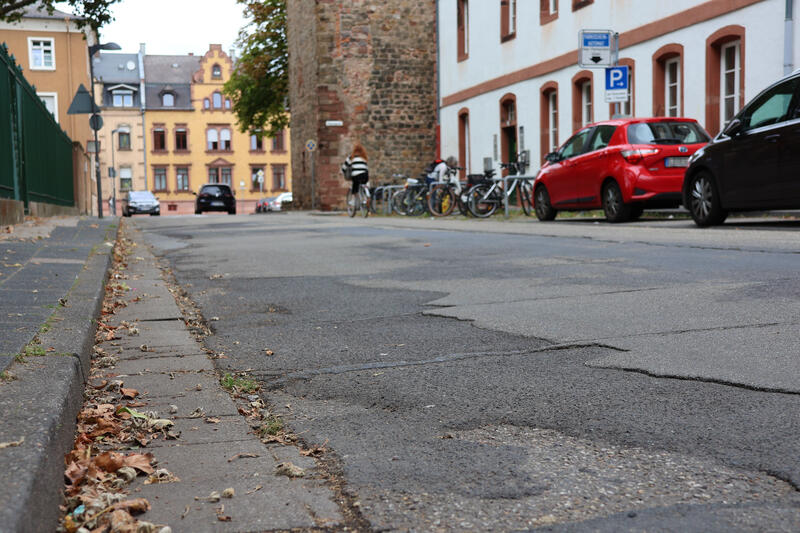 Die Waffenstra&szlig;e in Landau wird zurzeit von Grund auf erneuert. Nun ist auch der n&ouml;rdliche Teil an der Reihe.