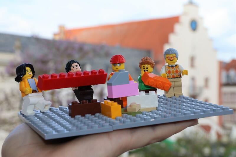 Vom 26. bis zum 28. April wird in Landau flei&szlig;ig LEGO&reg; gebaut. 