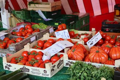 Bild vergr&ouml;&szlig;ern: Wegen des Landauer Sommers wird der Wochenmarkt auf den Alten Me&szlig;platz verlegt.