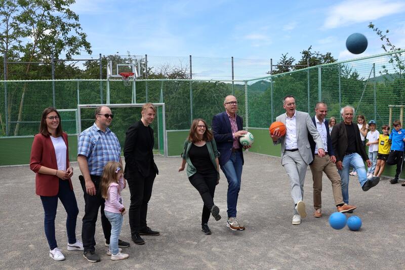 Arzheim hat einen neuen Treffpunkt f&uuml;r Sport, Spiel und Begegnung. 