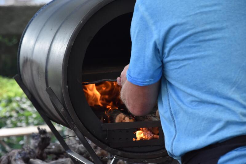 Richtig lecker: die Flammkuchen beim M&ouml;rlheimer Flammkuchenfest.