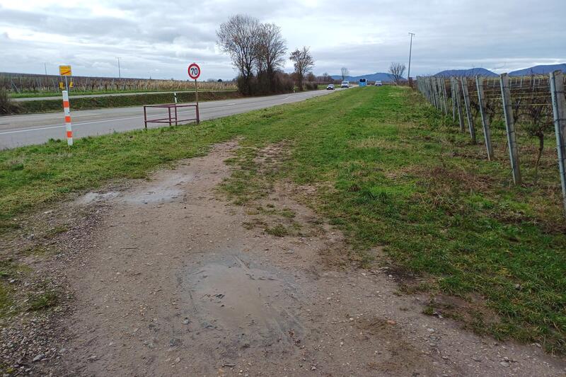 Rund um Wollmesheim werden in den kommenden Wochen zwei Wegest&uuml;cke ausgebaut. Nutzen soll das beiden: Landwirtschaft und Radverkehr. 