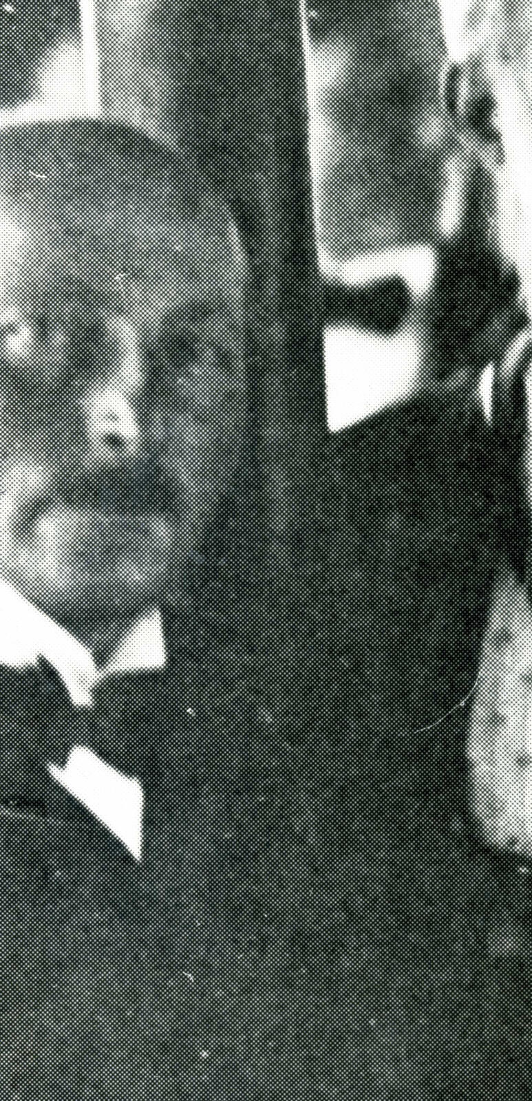 Victor Weiss im Zeppelin &raquo;Schwaben&laquo;, Fotografie, 1911