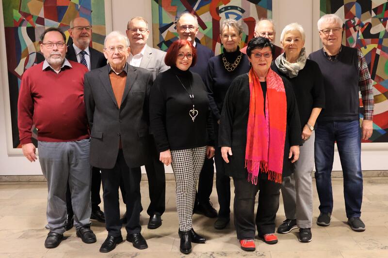 Der amtierende Beirat f&uuml;r &auml;ltere Menschen, der sich tatkr&auml;ftig f&uuml;r die Anliegen der Generation 60plus in Landau einsetzt. 