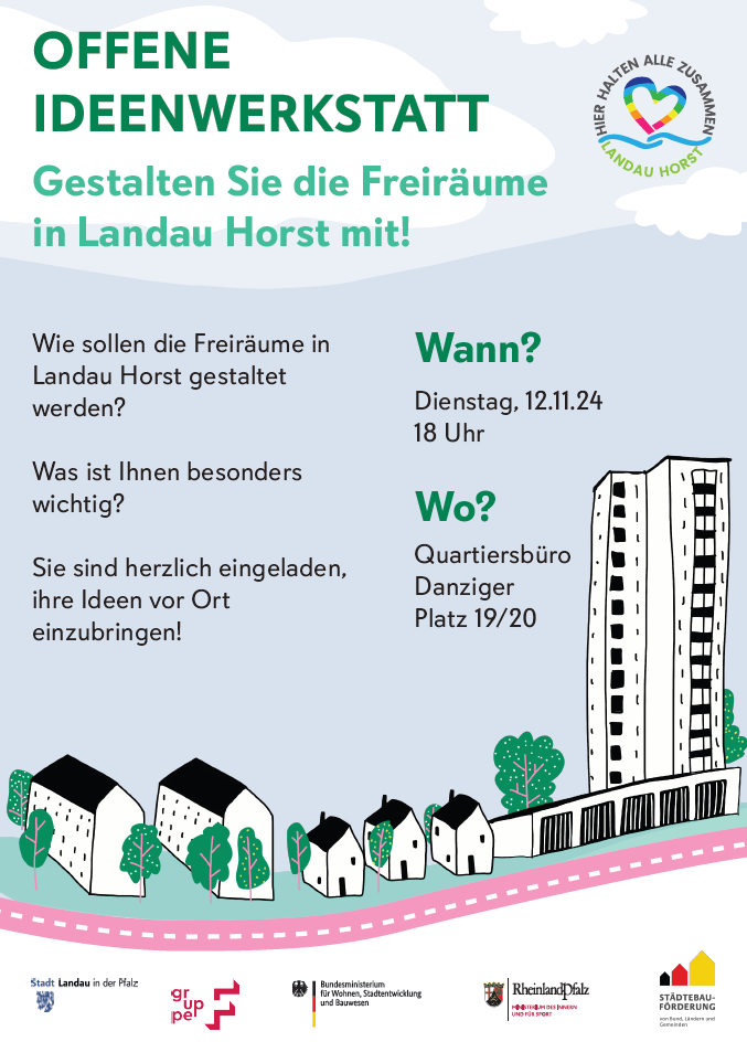 Zur offenen Ideenwerkstatt sind alle Interessierten eingeladen.