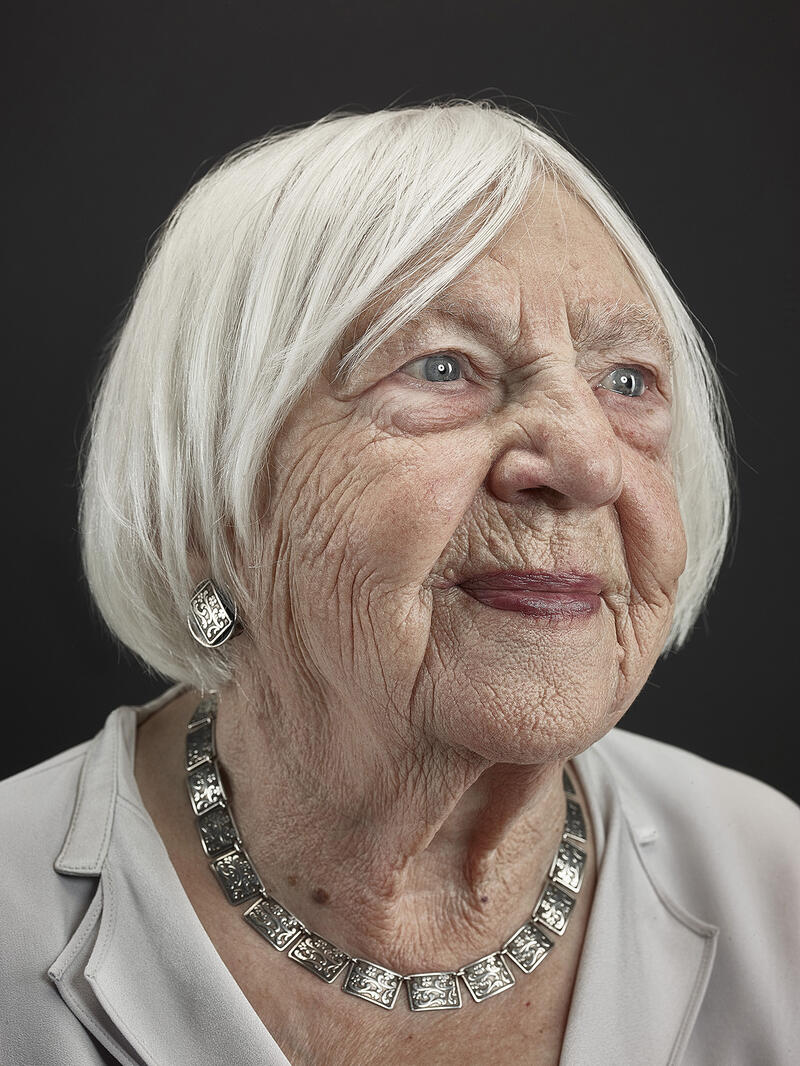 Frieda, ein &Uuml;100-Fotomodell von Karsten Thormaehlen. 