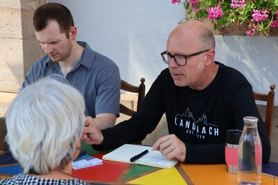 Bild vergr&ouml;&szlig;ern: Sprechstunde des Oberb&uuml;rgermeisters