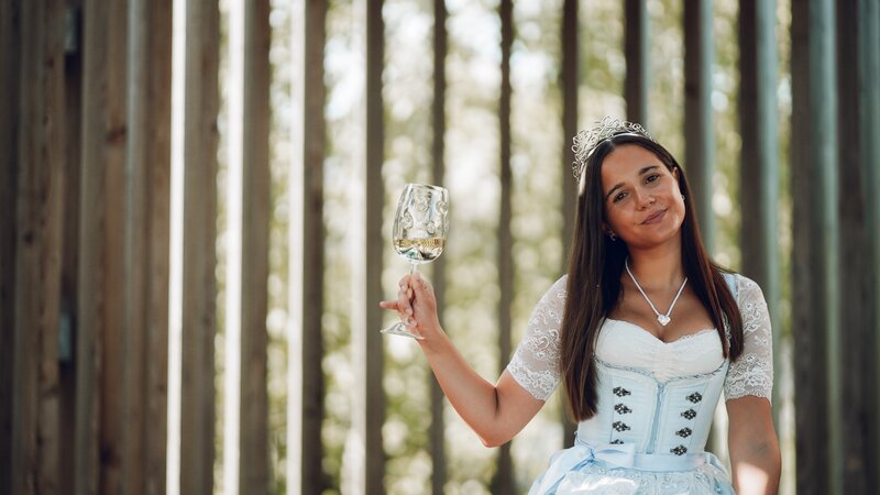 Helene I. ist die neue Landauer Weinprinzessin. 