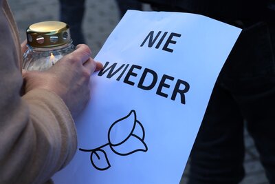 Bild vergr&ouml;&szlig;ern: Nie wieder: Die Stadt Landau gedenkt am 27. Januar den Opfern des Holocaust.