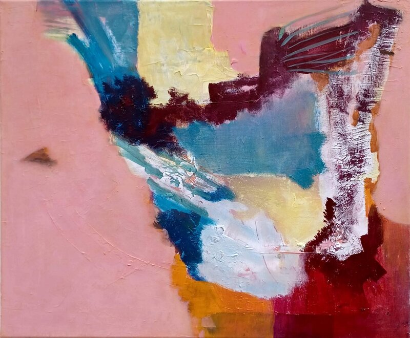 Bei der Mitgliederausstellung der Pf&auml;lzer K&uuml;nstlerinnen und K&uuml;nstler gibt es viele verschiedene Werke aus der Region zu sehen - eines davon ist das Acrylgem&auml;lde &raquo;Mit dem Kopf durch die Wand&laquo; von K. Engelbrecht.