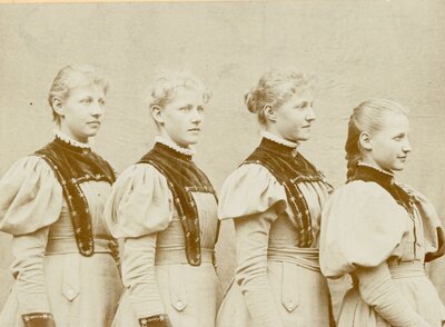 Bild vergr&ouml;&szlig;ern: Die Stadtf&uuml;hrung zur Geschichte von Frauen in Landau am 25. April bringt Teilnehmenden bemerkenswerte Landauerinnen mit unterschiedlichen Biografien und Lebenswelten n&auml;her - hier eine historische Fotografie von Heinrich Strieffler um 1900.