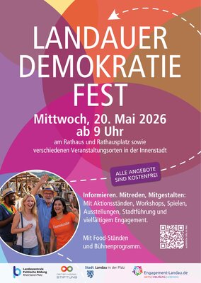 Bild vergr&ouml;&szlig;ern: Landauer Demokratiefest