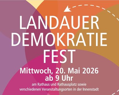 Bild vergr&ouml;&szlig;ern: Demokratiefest Landau: Schulen und Jugendbeirat bringen junge Stimmen ein.