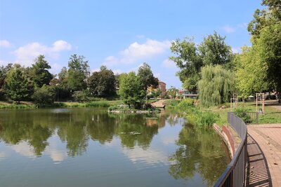 Bild vergr&ouml;&szlig;ern: Der vor wenigen Jahren umgestaltete Ostpark ist Teil des diesj&auml;hrigen Programms beim Tag der Architektur.
