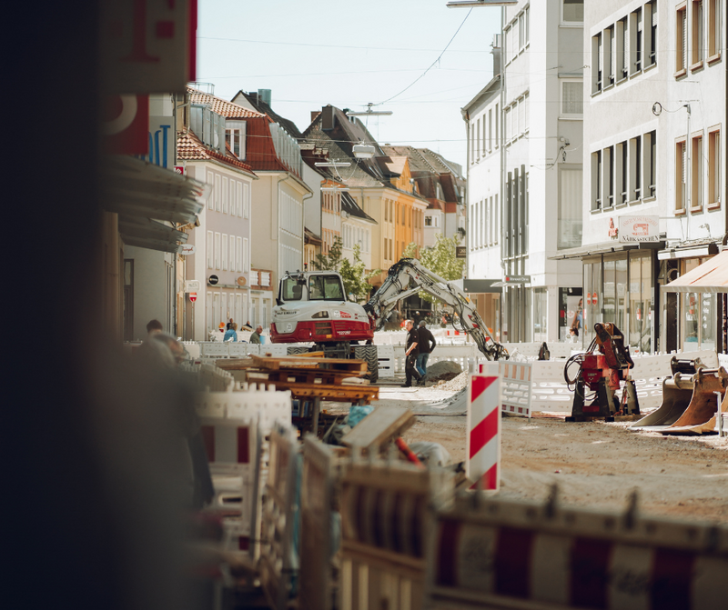 Trotz Baustelle: Die Landauer K&ouml;nigstra&szlig;e freut sich auf Besucherinnen und Besucher!
