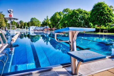 Bild vergr&ouml;&szlig;ern: Das Freibad am Prie&szlig;nitzweg bleibt am morgigen Freitag, 17. Juli, geschlossen.