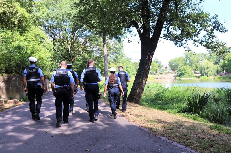 Ab sofort bestreifen Mitarbeitende des Kommunalen Vollzugsdienstes und der Polizei insbesondere in den Nachmittags- und fr&uuml;hen Abendstunden verst&auml;rkt den Ostpark in Landau.
