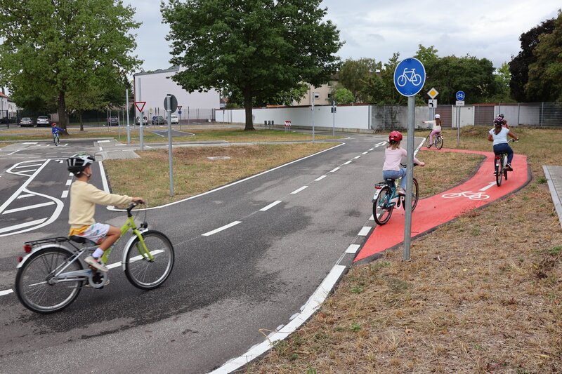 In K&uuml;rze soll der Verkehrs&uuml;bungsplatz an der Grundschule Horstring in Landau an zwei Nachmittagen die Woche f&uuml;r Familien ge&ouml;ffnet werden.