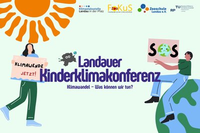 Bild vergr&ouml;&szlig;ern: Vom 1. bis 8. September findet die erste Landauer Kinderklimakonferenz statt.