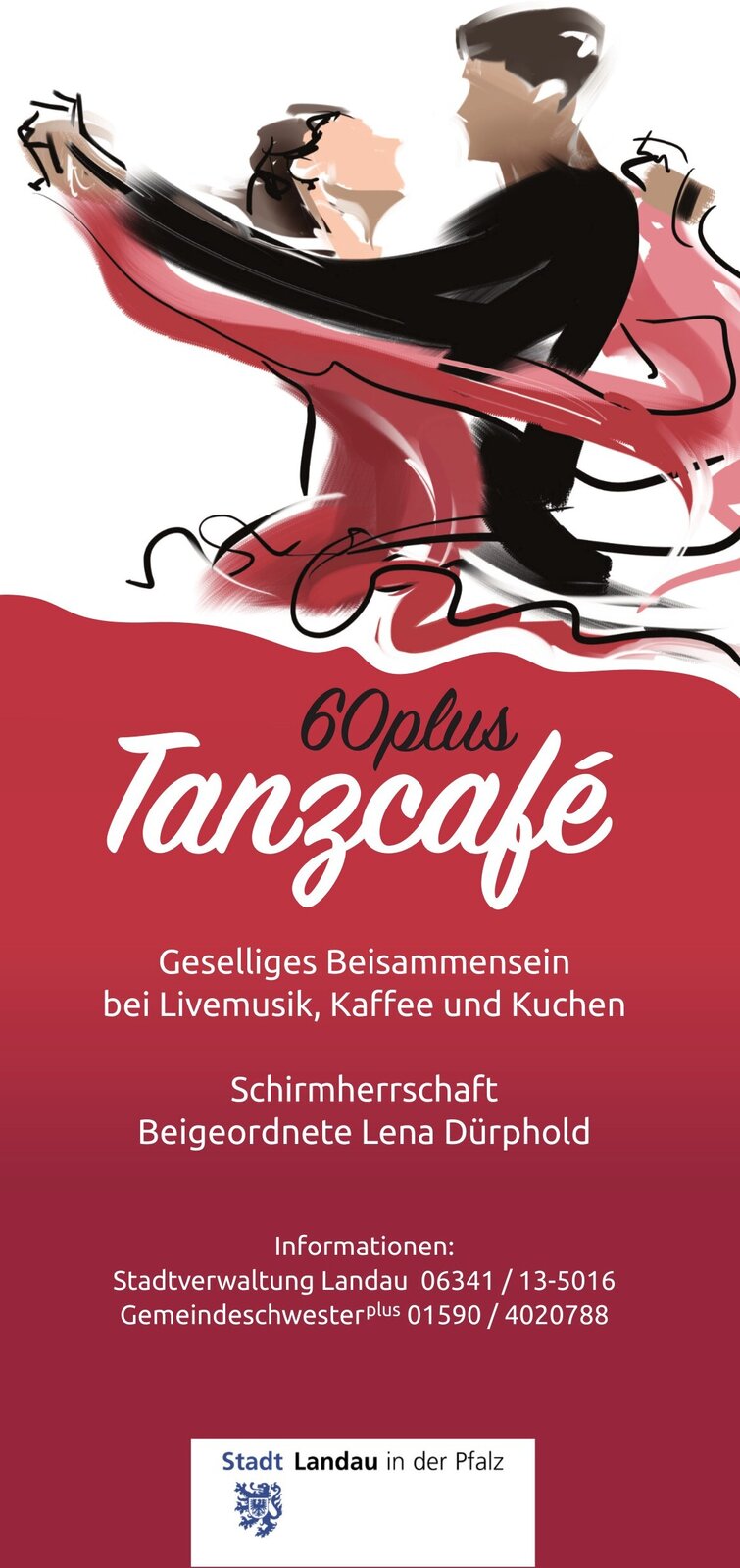 Am 13. September wird beim Tanzcaf&eacute; 60plus in Landau wieder das Tanzbein geschwungen. 