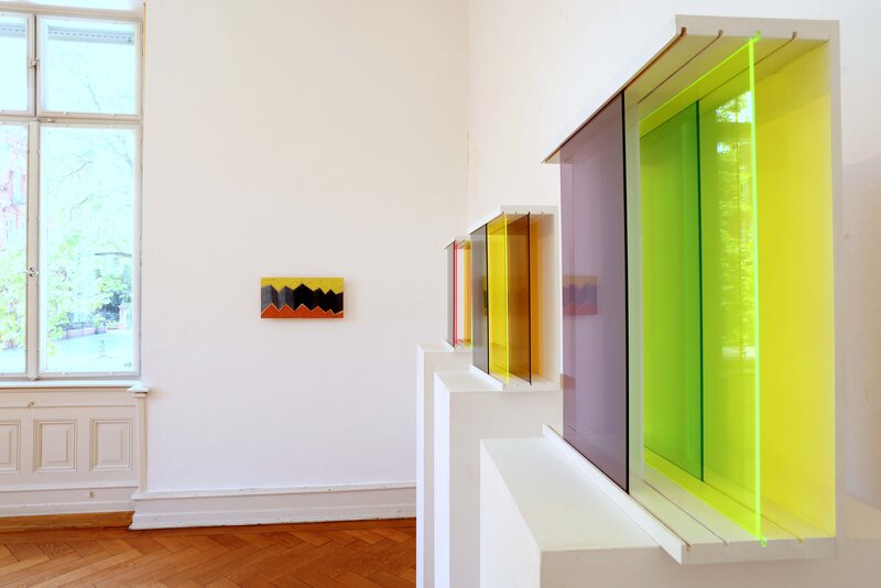 Die Werke von Bettina B&uuml;rkle und Martina Geist sind noch bis 4. Oktober in der Galeria Villa Streccius zu sehen. 