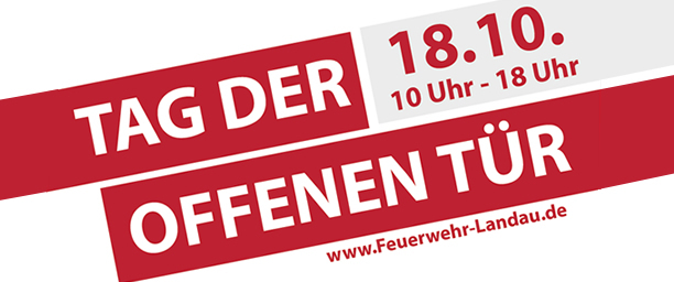 Tag der offenen T&uuml;r am 18. Oktober