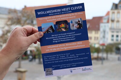 Bild vergr&ouml;&szlig;ern: &raquo;Wollmesheim heizt clever&laquo; startet Anfang November.