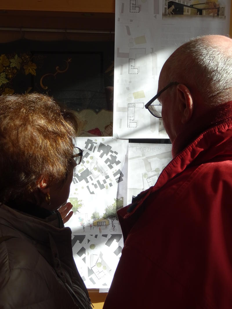 Wie sieht die Zukunft meines Stadtdorfs aus? In M&ouml;rzheim stellten im Anschluss an den Neujahrsempfang die im Zuge des Modellprojekts &raquo;Kommune der Zukunft&laquo; entstandenen Arbeitsgruppen ihre ersten Ergebnisse vor.