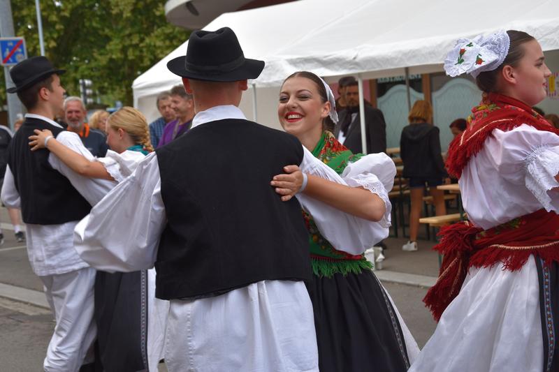 Lebensfreude pur: Das Hopfenfest in Landaus Partnerstadt Hagenau. 