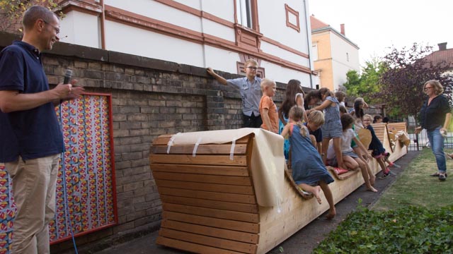 Das Sommerfest der kuk-Malwerkstatt in Landau war wieder ein voller Erfolg. 