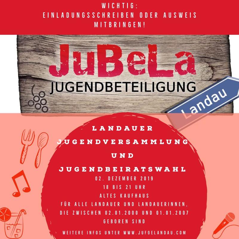 Am 2. Dezember wird gew&auml;hlt: Die st&auml;dtische Jugendf&ouml;rderung l&auml;dt zur Jugendversammlung mit Wahl des ersten Landauer Jugendbeirats. 