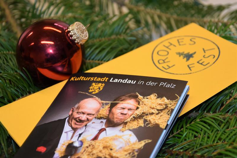 Kultur verschenken: Das geht auch in diesem Jahr zur Vorweihnachtszeit in der Kulturstadt Landau. 