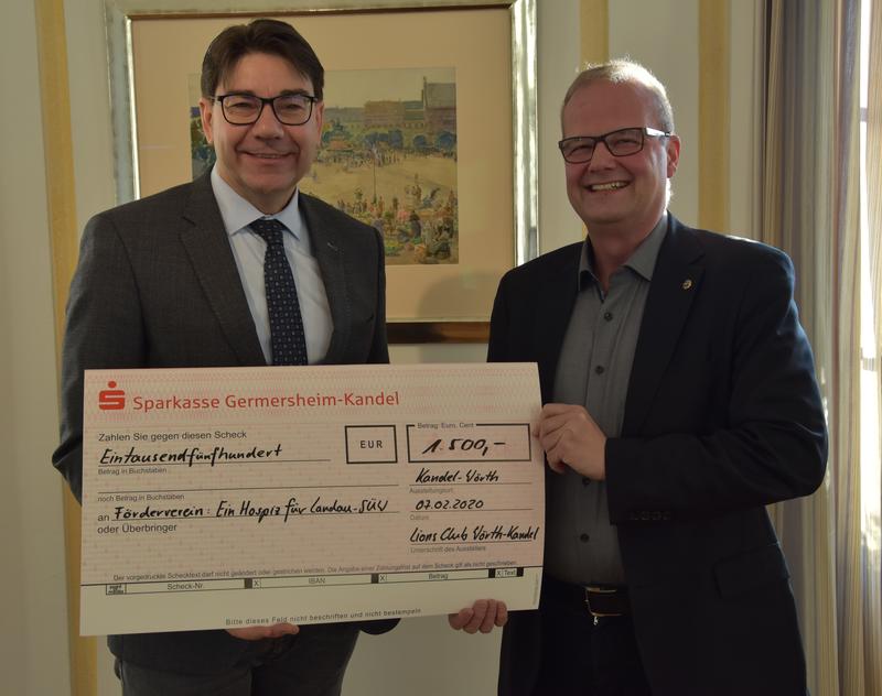 Info 076 Spende Lions Club