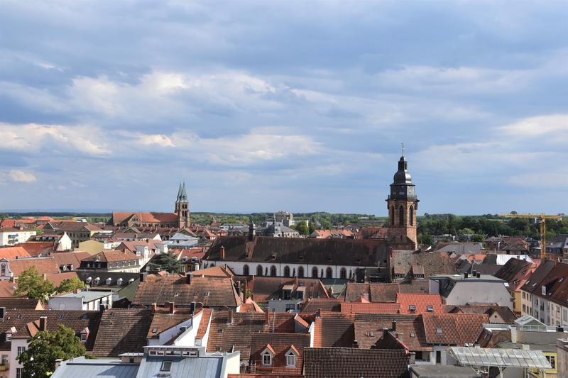 Landau von oben: Das Stadtarchiv ist auf der Suche nach den sch&ouml;nsten Fotos aus dem Riesenrad im Herzen der Innenstadt. 