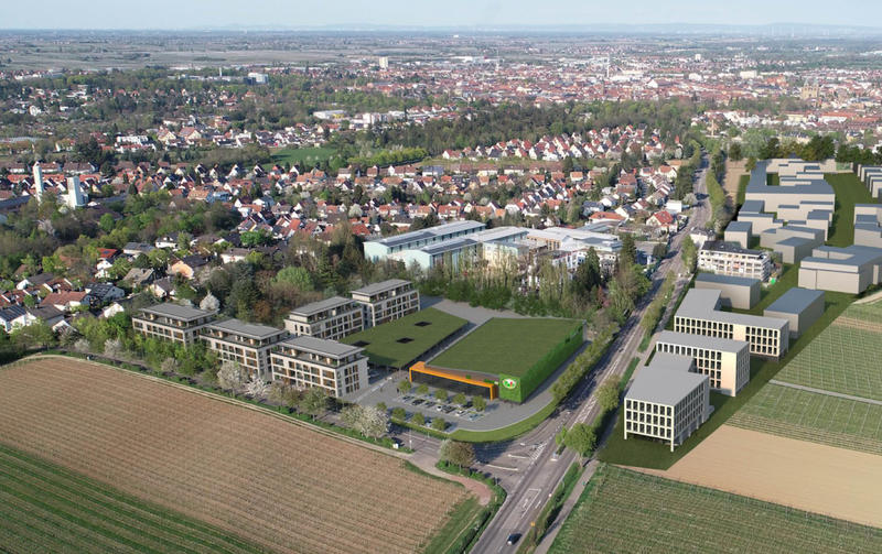 Auf dem ehemaligen Hofmeister-Areal auf der Wollmesheimer H&ouml;he sind die Errichtung eines Wasgau-Markts und die Schaffung eines Wohnquartiers mit 64 Wohneinheiten geplant.