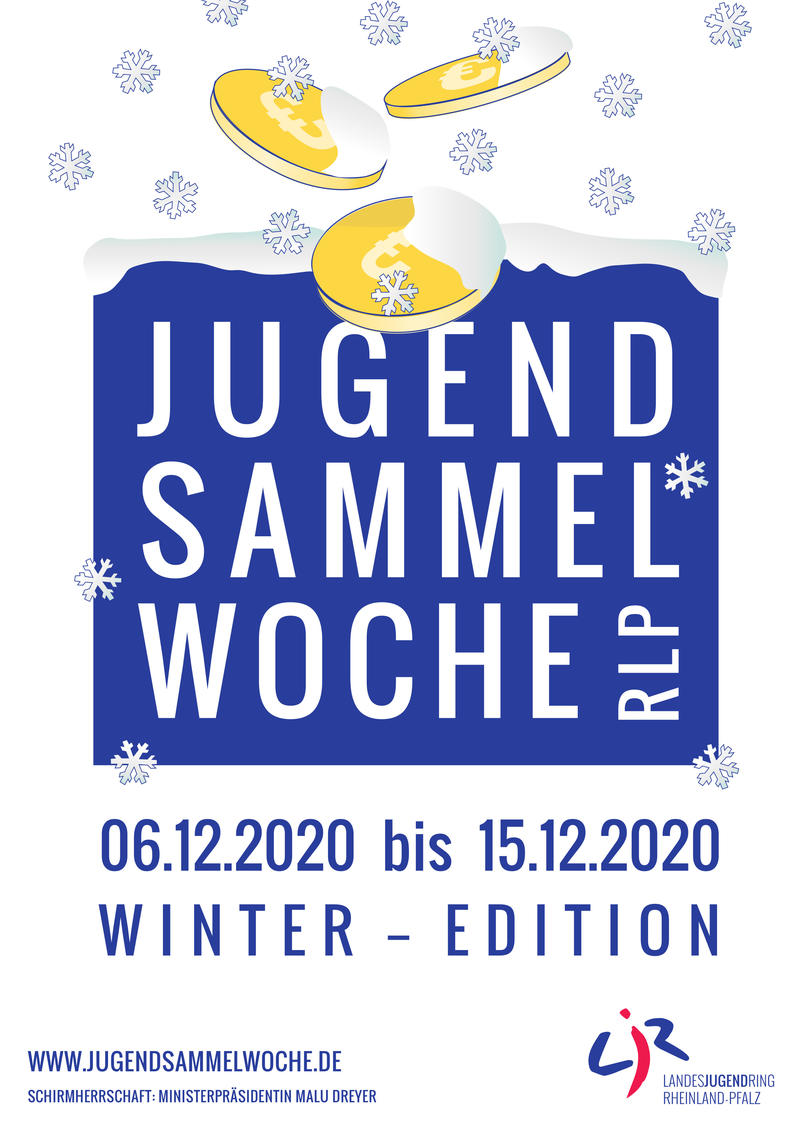 Die Jugendsammelwoche des Landesjugendrings findet als Winter-Edition von 6. bis 15. Dezember statt. 