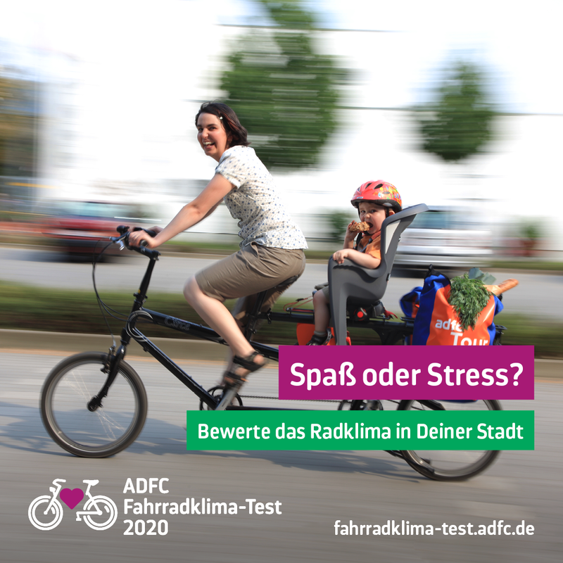 Der ADFC-Fahrradklimatest fragt alle zwei Jahre ab, wie fahrradfreundlich die deutschen St&auml;dte sind.