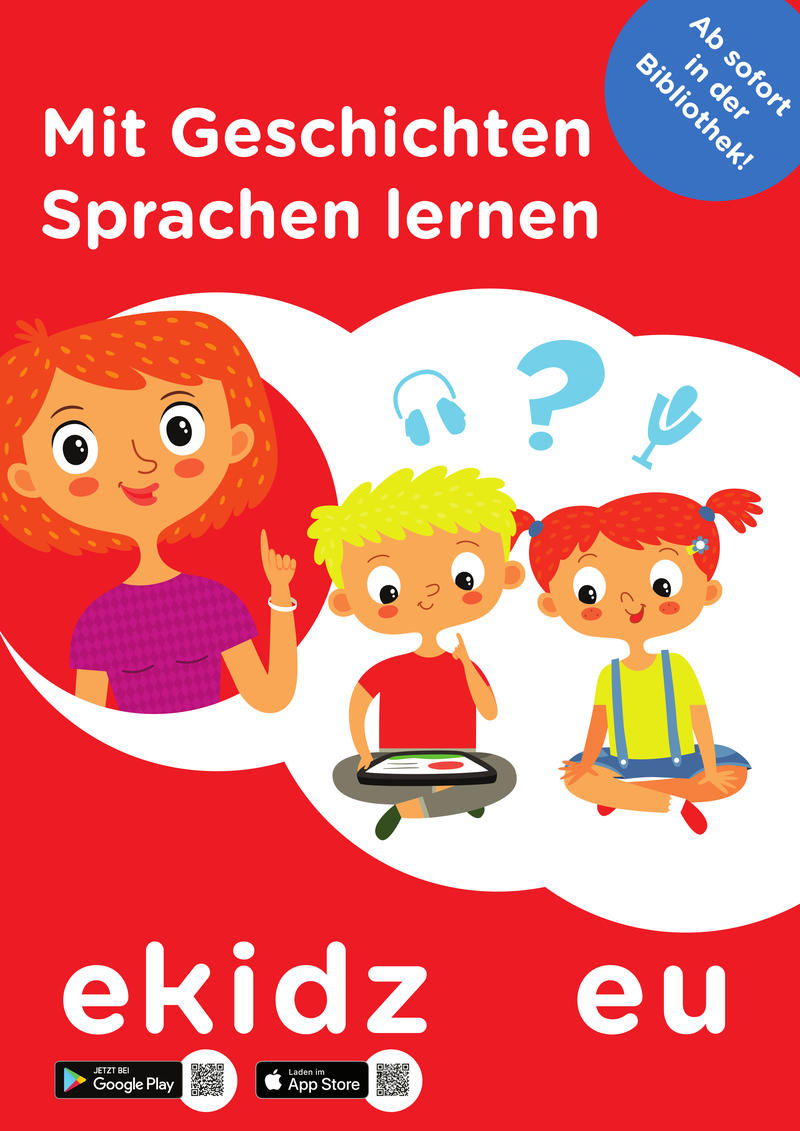 Ab sofort k&ouml;nnen Nutzerinnen und Nutzer der Stadtbibliothek Landau die Lern-App eKidz.eu nutzen. 