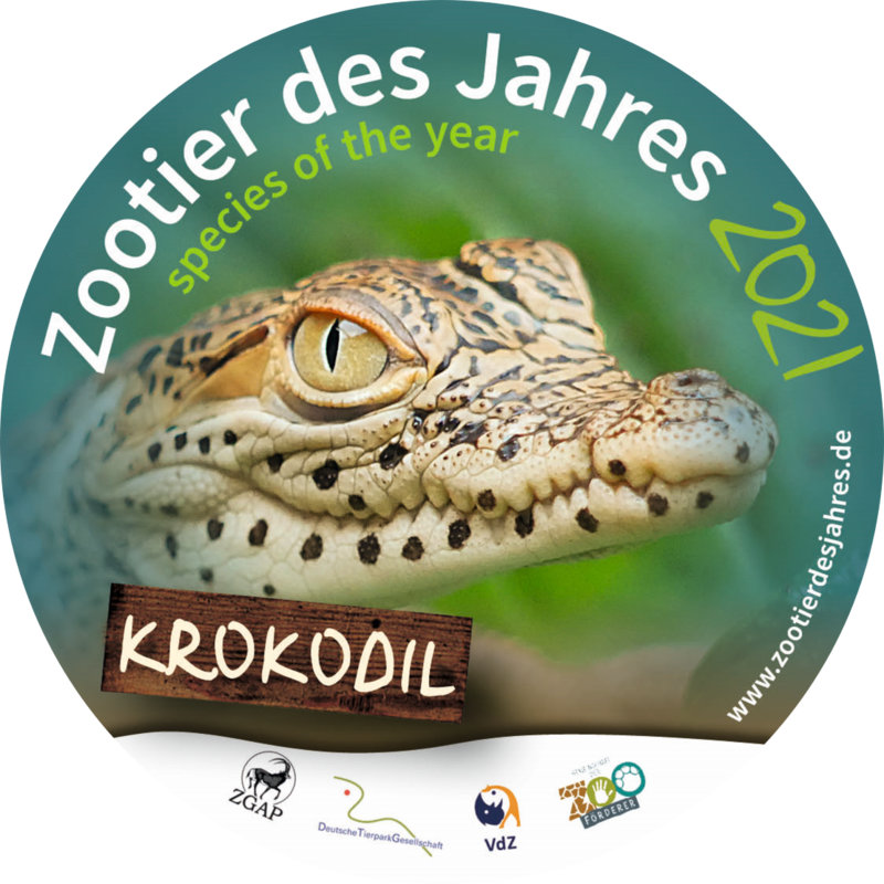 Das diesj&auml;hrige "Zootier des Jahres"Kampagnen-Logo.