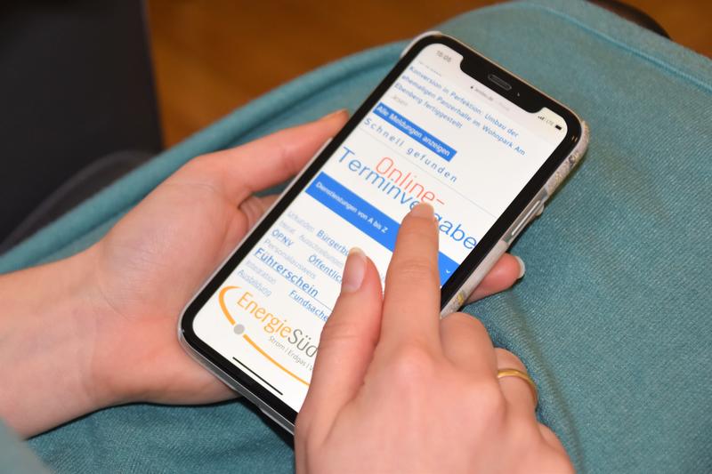Digitale Verwaltung: Seit vergangenem Jahr bietet die Stadt Landau die M&ouml;glichkeit der Online-Terminvereinbarung an. 