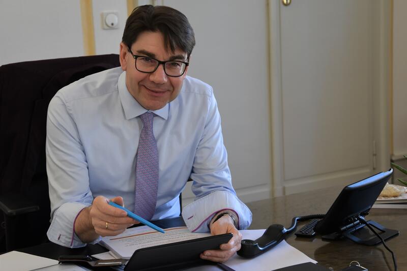 F&uuml;r Donnerstag, 17. Juni, l&auml;dt OB Hirsch zur digitalen B&uuml;rgersprechstunde ein. 
