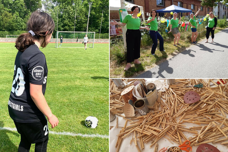 Kindertag mal anders: Aufgrund der Pandemielage fand der Kindertag in diesem Jahr mit einem alternativen Workshop-Konzept statt. 
