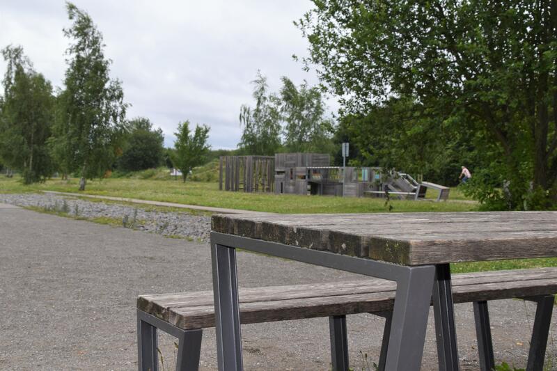 Wieder sauber: Der S&uuml;dpark in Landau nach dem Wochenende. 